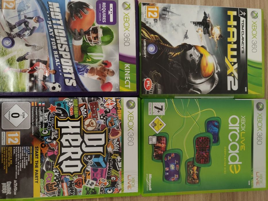 Gry na Xbox 360 różne tytuły różne ceny w pakiecie taniej