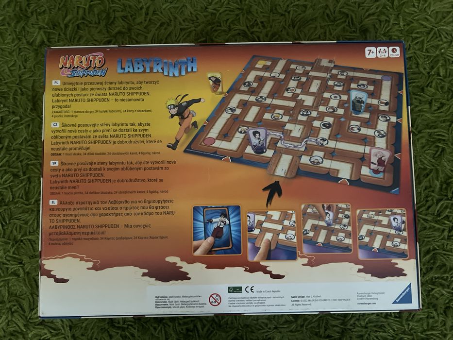 Gra Labirynth Naruto firmy Ravensburger