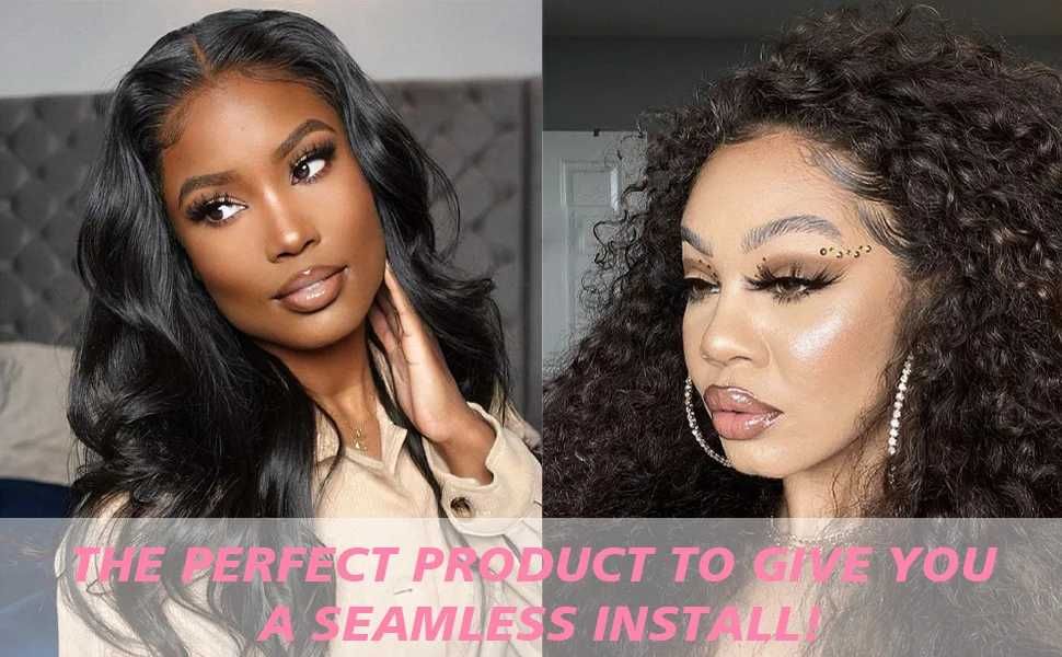 Kit Produtos de estilo para peruca de renda bastão de cera de acabamen