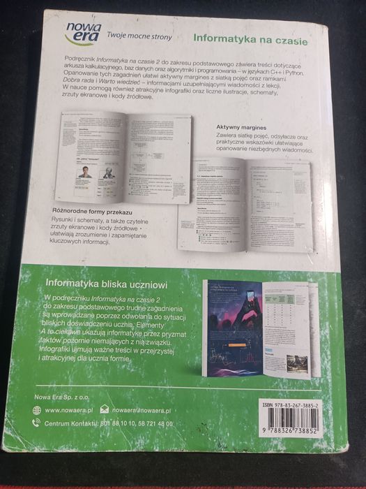 Informatyka na czasie 2 Podręcznik Poziom podstawowy