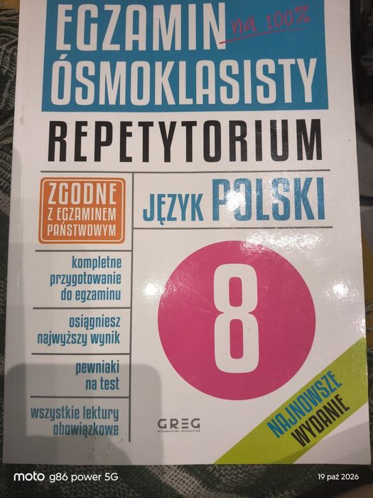 Egzamin ósmoklasisty j. polski