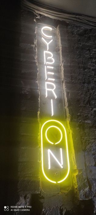 Неонові вивіски під ключ , розробка макетів , монтаж
