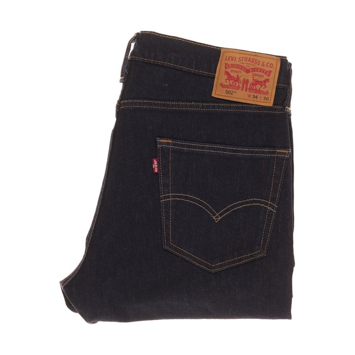 Spodnie Levis 502 Slim W38 L32 Tapered Męskie Jeansy Stretch