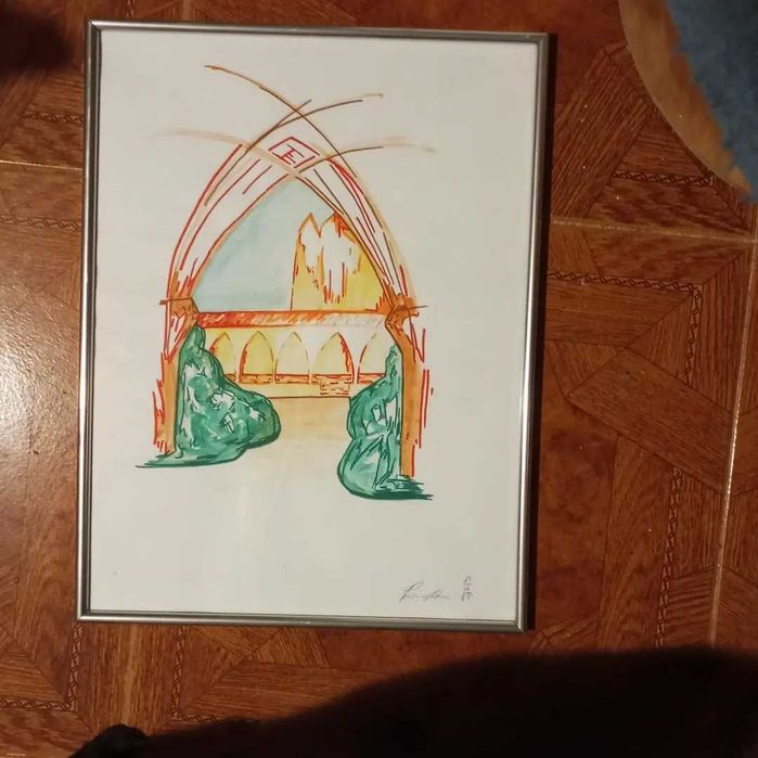 Aguarela emoldurada64738478653698120