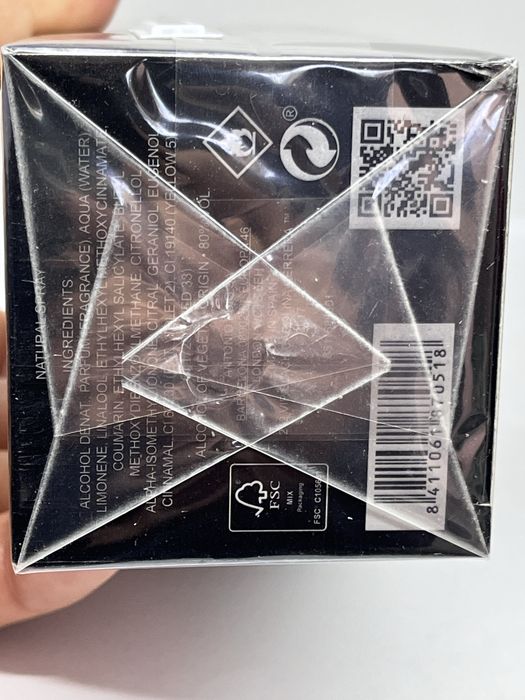 Carolina herrera 212 vip black мужская парфюмированная вода Испания