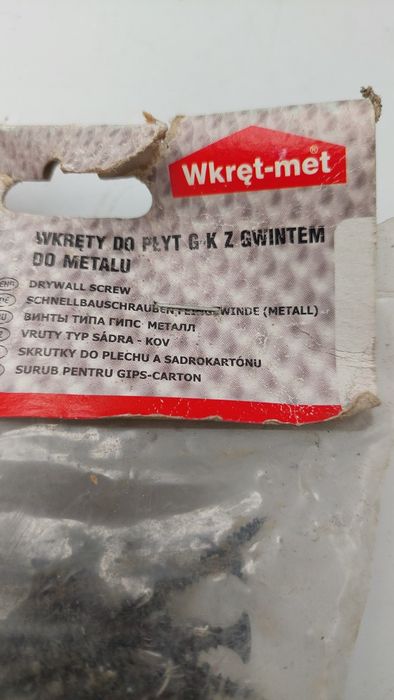Wkręty do płyt karton gips 3,5 x 55
