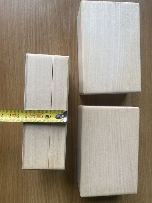 Kasetki skrzyneczki pudelka Drewniane do decoupage
