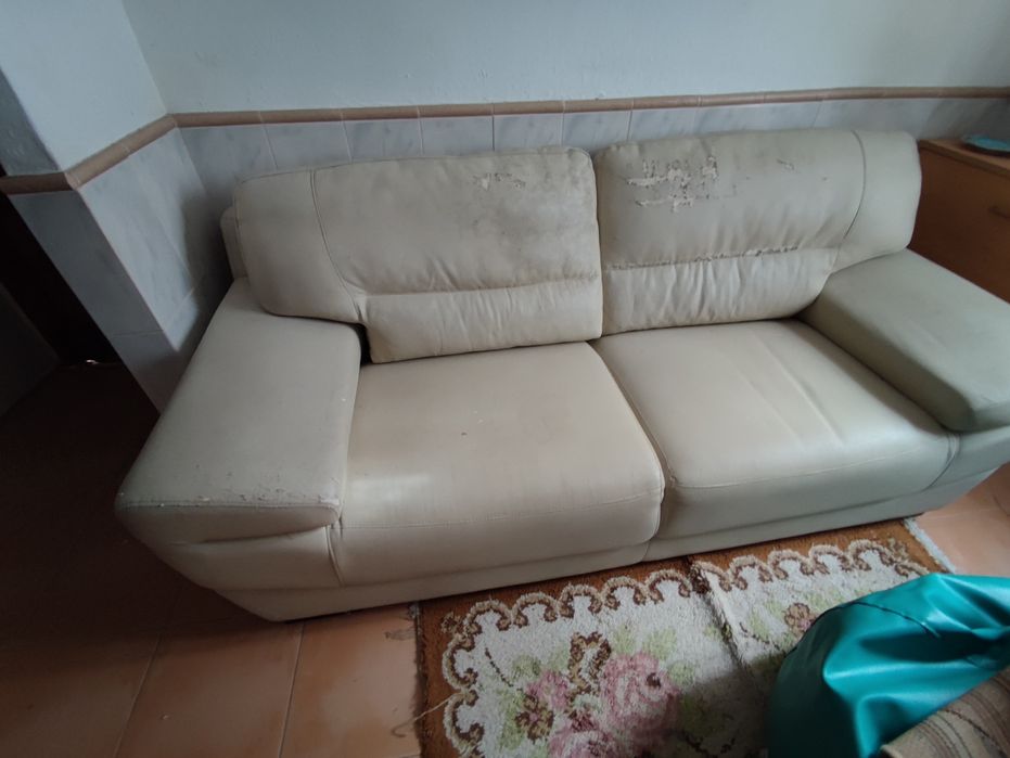 Sofá Creme para Venda