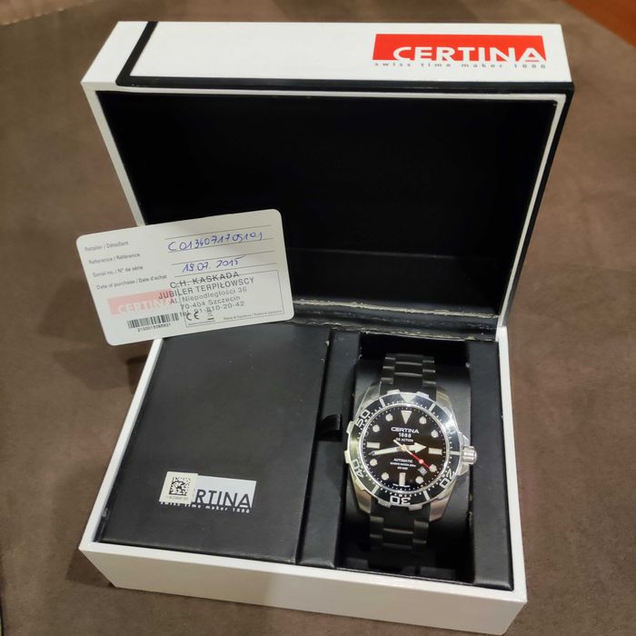 Zegarek CERTINA C013407A DS ACTION Automatic + rotomat