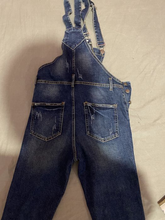 Комбінезон джинсовий для вагітних 28 розмір