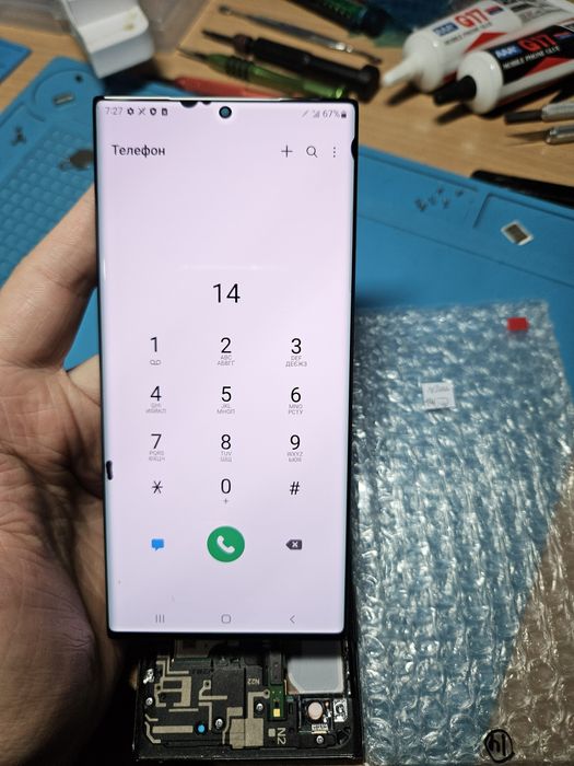 Дисплей Samsung Note 20 Ultra N985 note 20 ultra n986 Оригінал екран