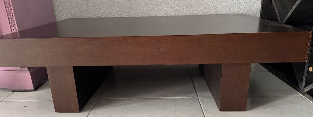 Mesa de centro estilo japonesa