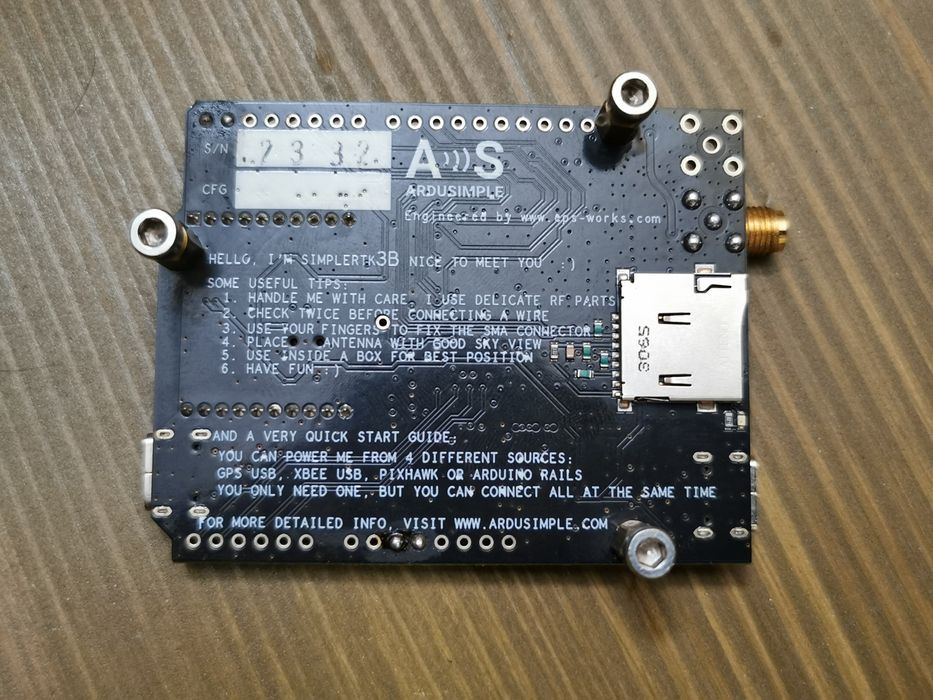 GPS ArduSimple simpleRTK3B Pro