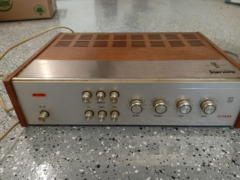 Wzmacniacz Philips z lat 70
