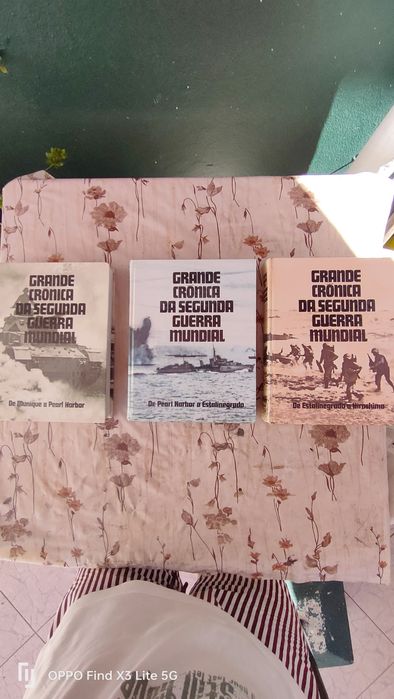 Livros Grande Crônica da Segunda Guerra Mundial.