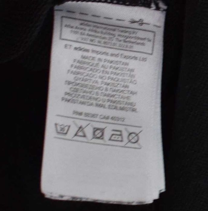 Adidas jasno czarna bluza na zamek z kapturem M l