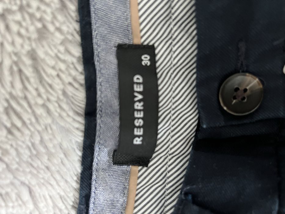 Spodnie garniturowe-98%Cotton roz. 30