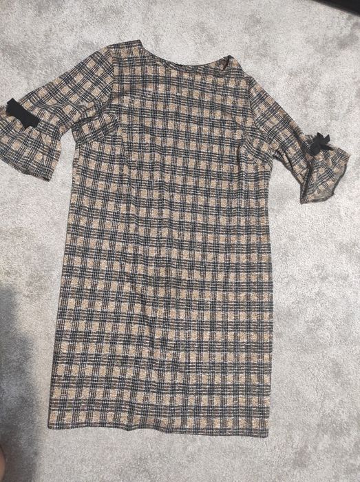 Sukienka do pracy urodziny na codzien jesienna rozm 52