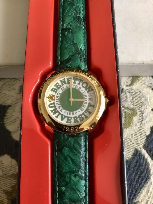 Benetton Colletion, by Bulova, coleção limitada 92 Campo De