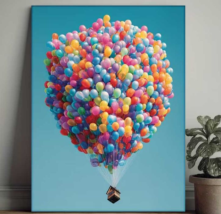 Obraz na płótnie balon