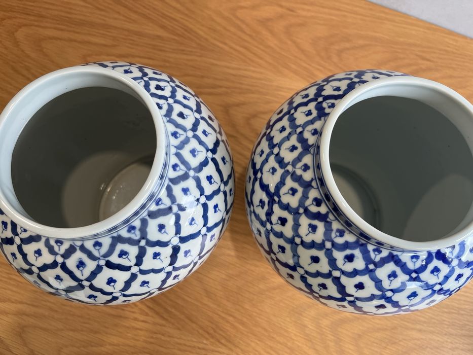 Par de potes artesanais made in Thailand