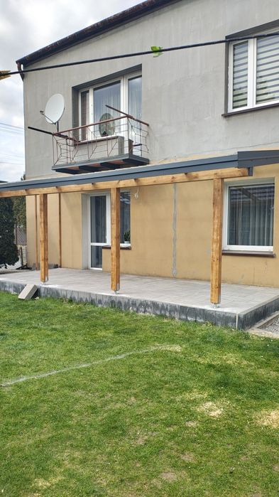 Markiza ogrodowa z napędem 380x300
