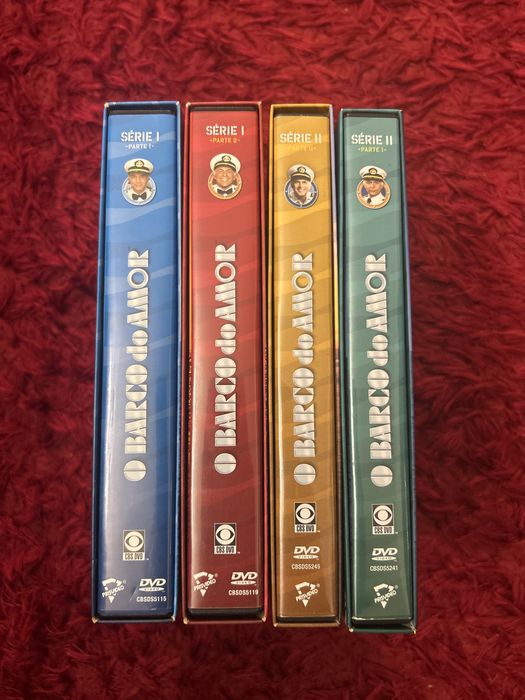 O barco do amor DVD português série tv