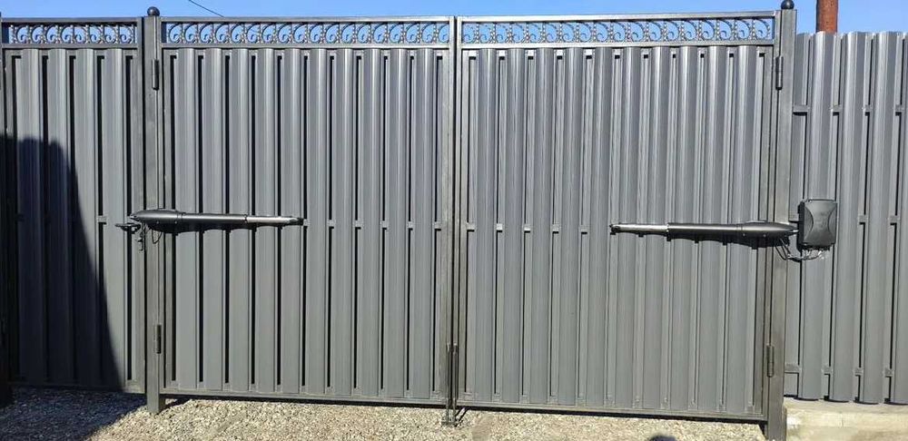 Вставновлення автоматики, Автоматика для розпашних воріт, Привід