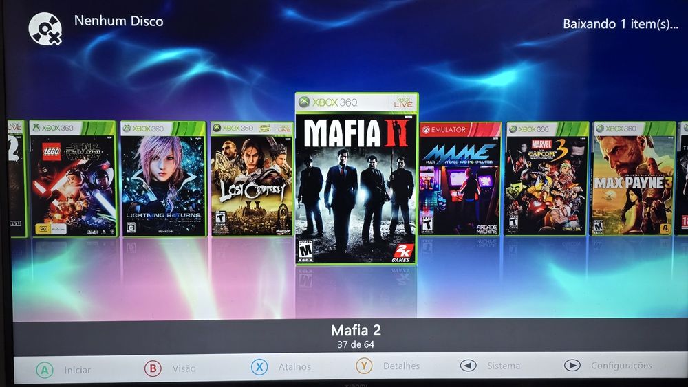 Xbox360 super slim  500gb    desbloqueada  .