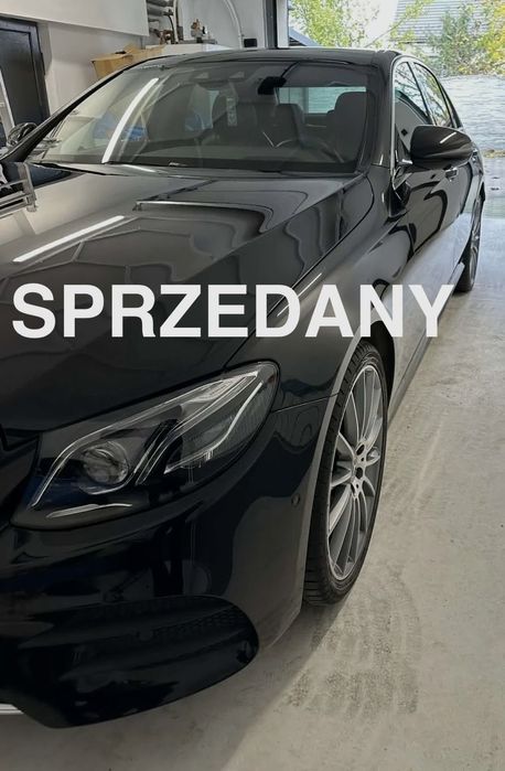 Mercedes-Benz Klasa E Mercedes W213 E300 AMG SALON POLSKA