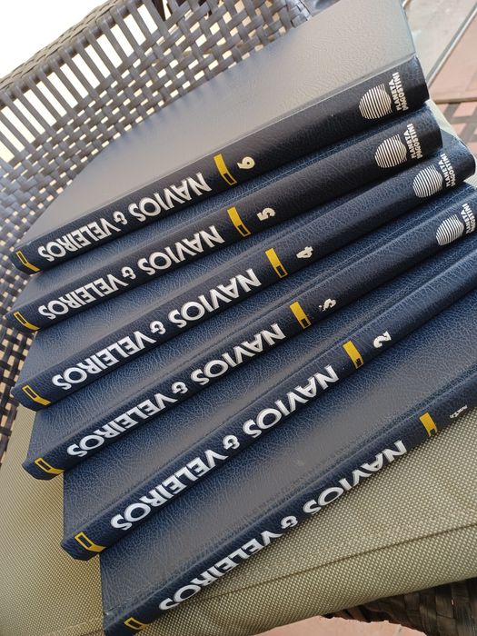 Coleção completa dos fascículos "Navios & Veleiros"