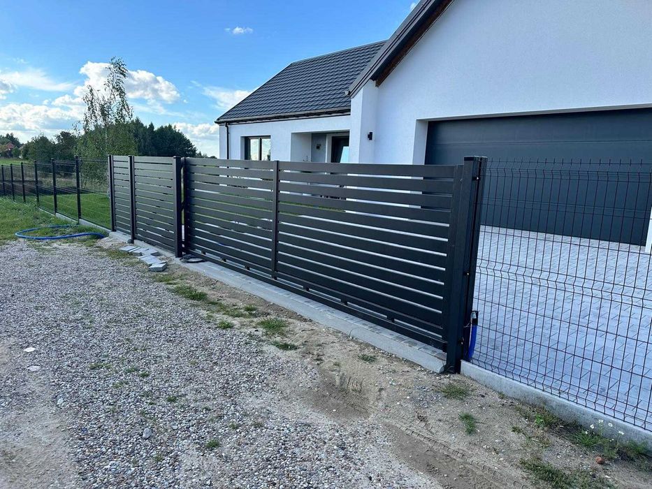 Ogrodzenie Panelowe 3D 153 Najtaniej Transport Podmurówka brama