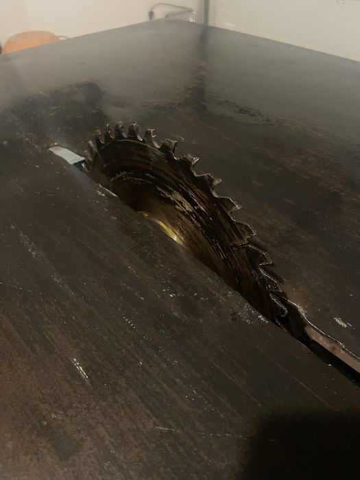 Serra circular de mesa trifasica