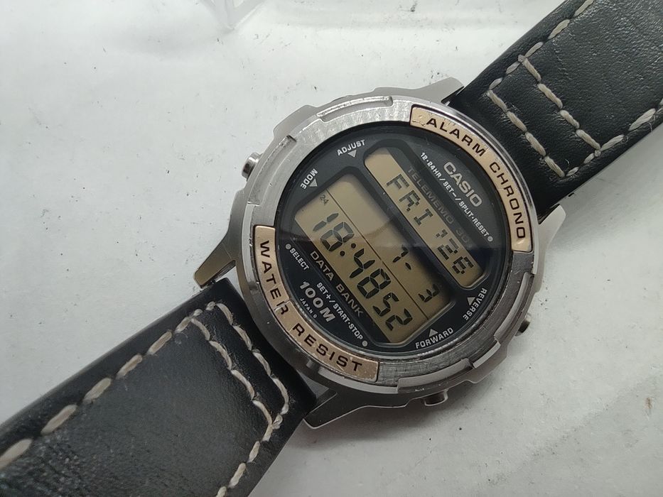 Zegarek Casio LCD Vintage Bardzo Ładny Sprawny
