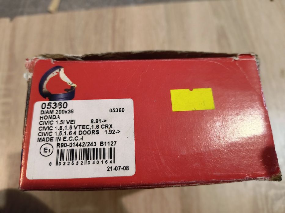 Części do Honda civic coupe 1.6 EJ 91-96r