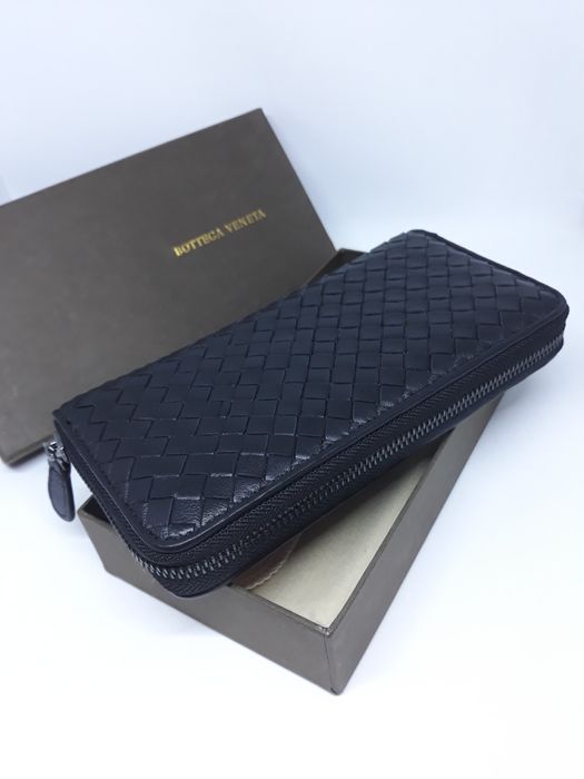 Чоловічий клатч боттега гаманець шкіряний | Мужской кошелек портмоне