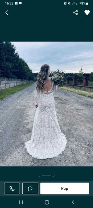 Suknia ślubna Jasmine Empire M