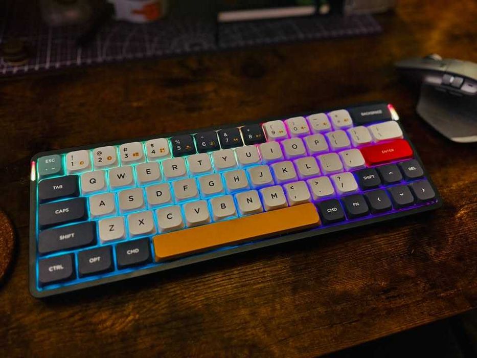 Teclado Mecânico Nuphy Air60 + Capa