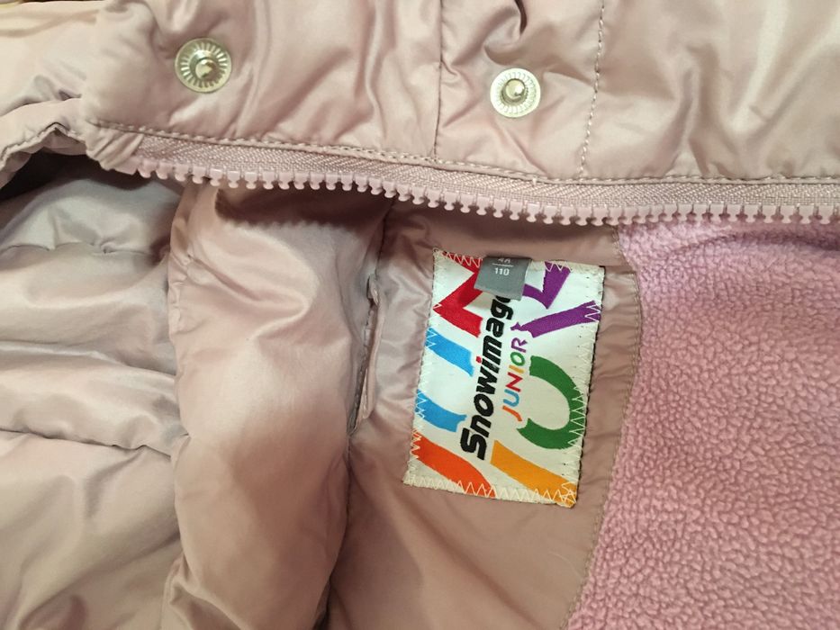 Дитяча тепла куртка. Зима-осінь. 110см