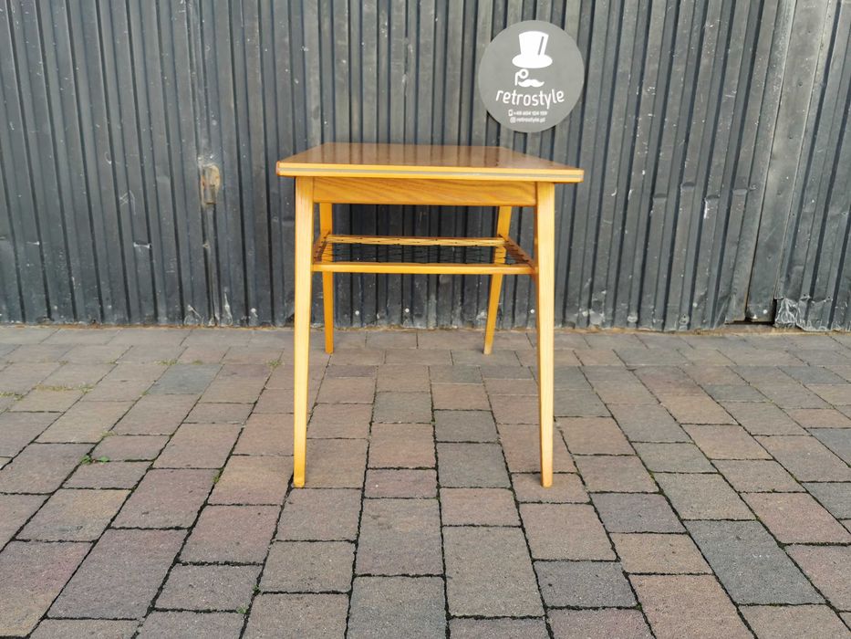 Stolik kawowy, ława Dřevotex OPMP Žamberk- Czechosłowacja '60 Design