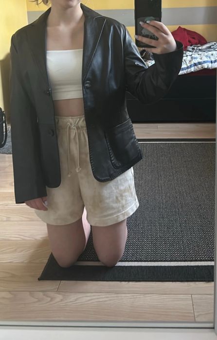 Czarna kurtka S, stan bardzo dobry