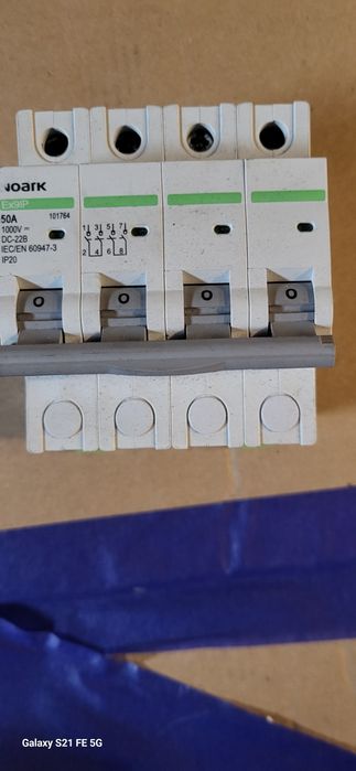Rozłącznik izolacyjny Ex9IP 4P 50A DC do aplik. fo towolt., szer. 4 mo