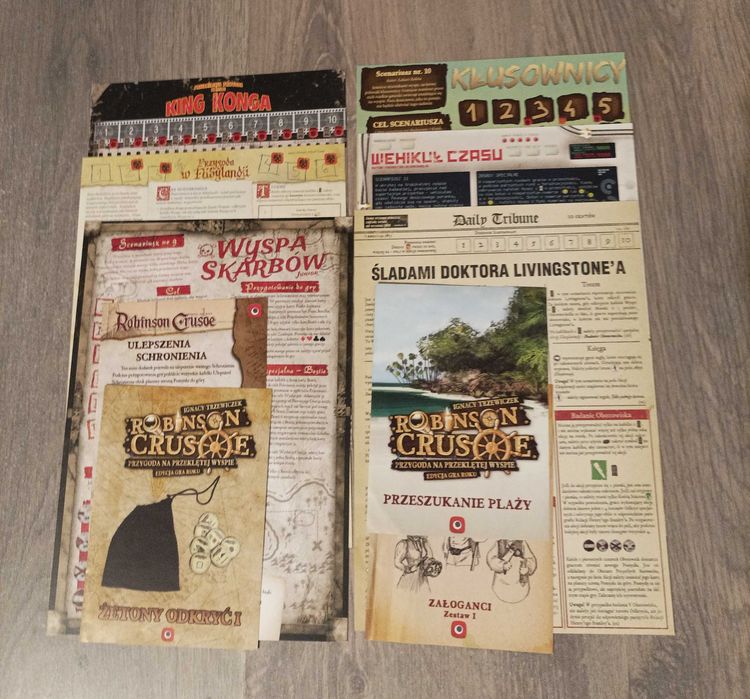 Robinson Crusoe - duży zestaw !!!