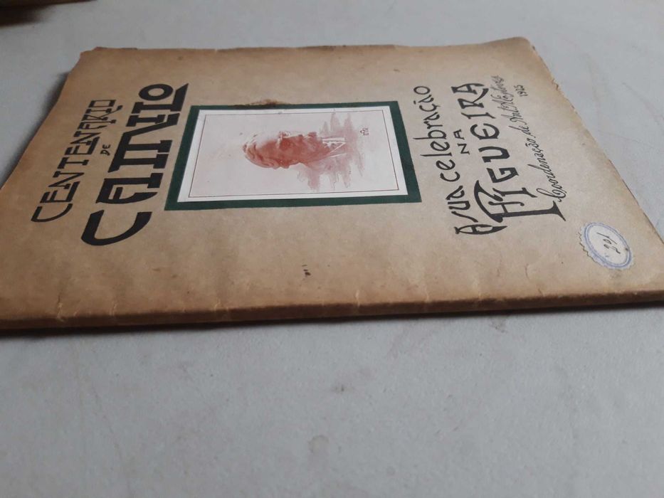 Livro  REF esc - Centenário de Camilo