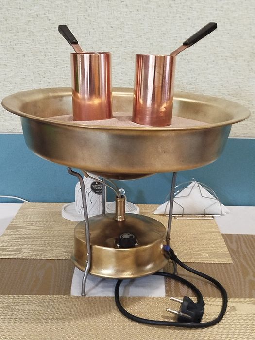 Кофеварка по- турецки на песке  (раритетная, самодельная)