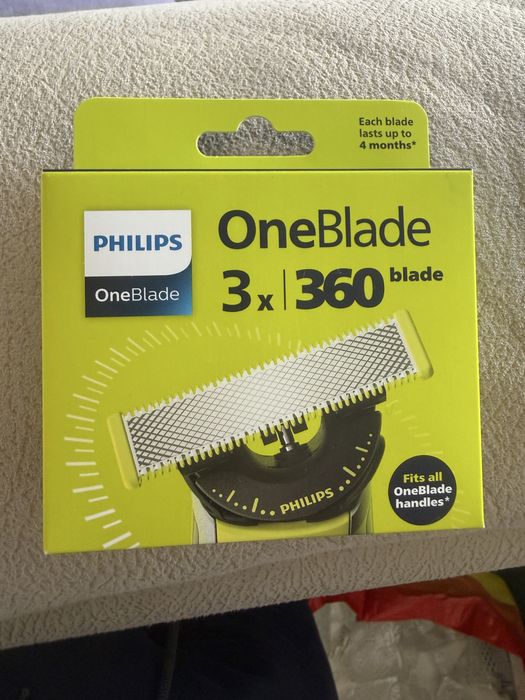 3 Recargas one blade 360 originais