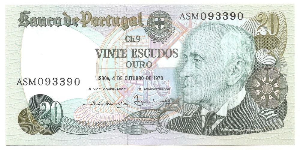 Nota 20$00 Capicua