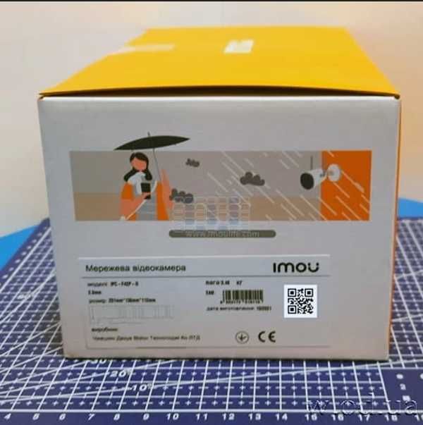 камера відеоспостереження imou bullet 2c ipc f42p