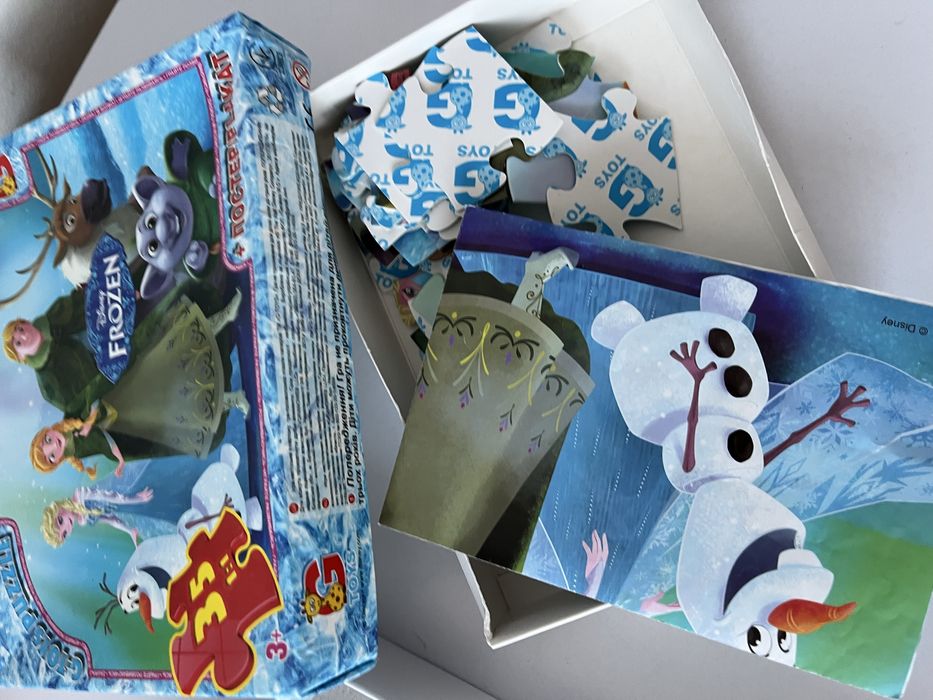 Пазли Disney Frozen Ельза Крижане серце з постером