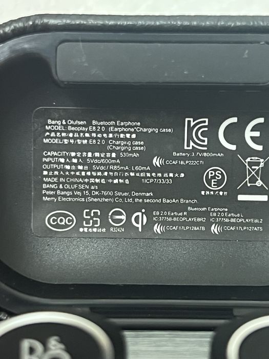 Безпровідні навушники Olufsen Beoplay E8 2.0